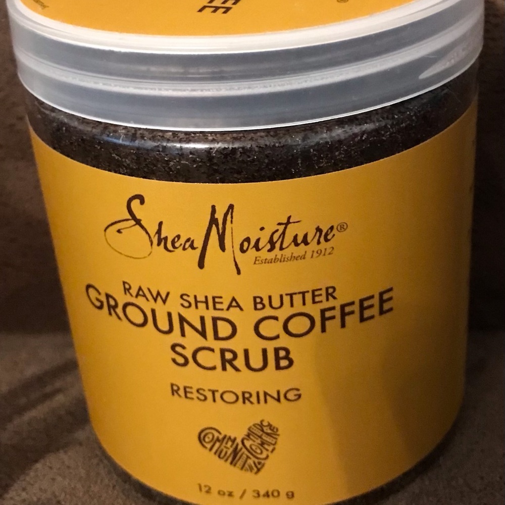 Shea Moisture Ground Coffee Scrub 12 oz.